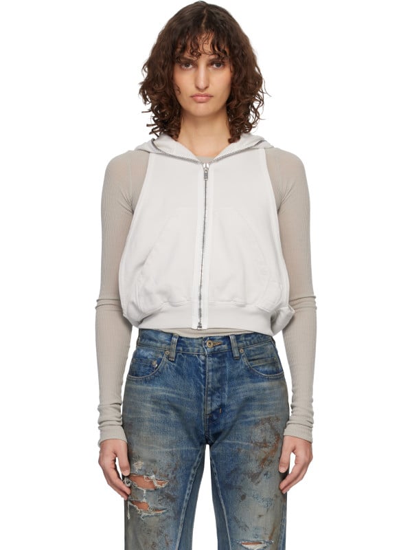 Rick Owens DRKSHDW Off-White Temple Cyclops Sl Hoodie