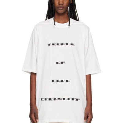 Rick Owens DRKSHDW Off-White Temple Jumbo S/S T-shirt
