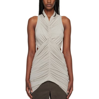 Rick Owens Off-White Temple Sunpeel Top