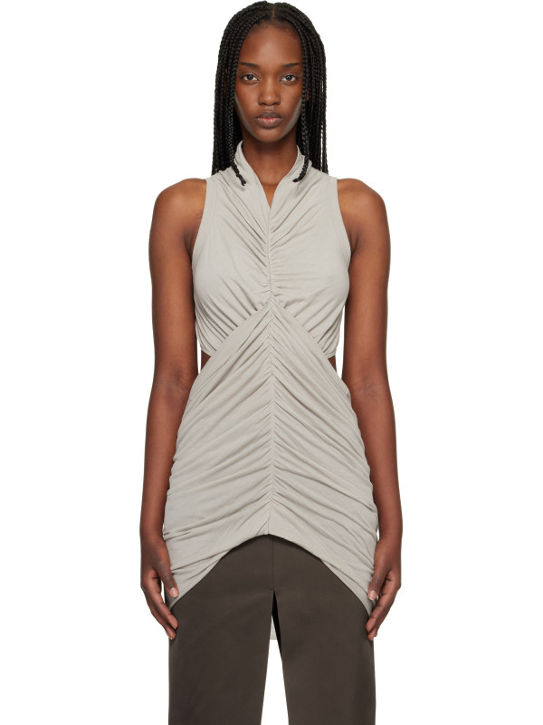 Rick Owens Off-White Temple Sunpeel Top