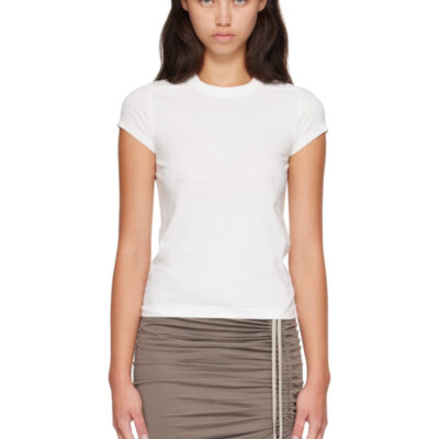 Rick Owens Off-White Tower Cropped Level T-shirt