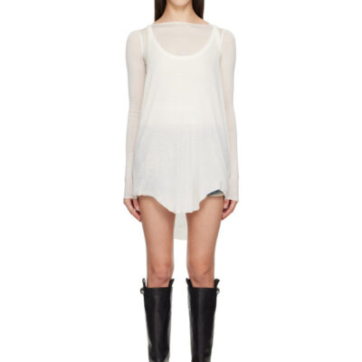 Rick Owens Off-White Tower Gigi Tank Top