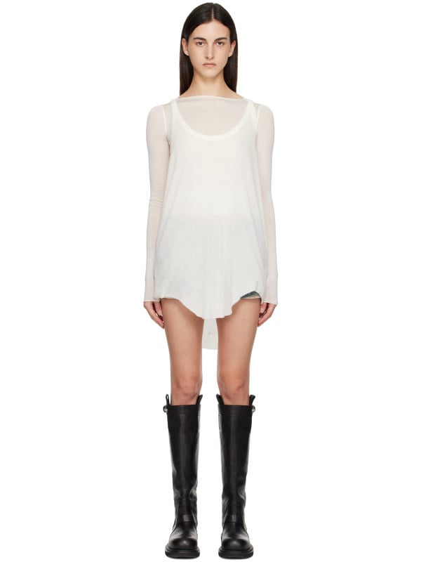 Rick Owens Off-White Tower Gigi Tank Top