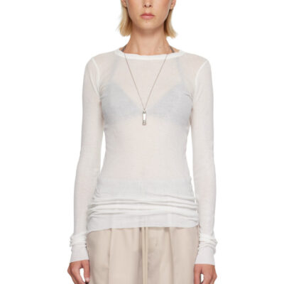 Rick Owens Off-White Tower Rib LS T-shirt