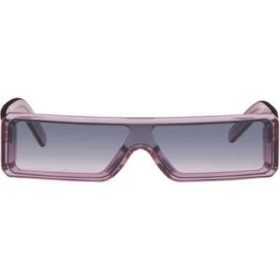 Rick Owens Purple Temple Gethshades Sunglasses