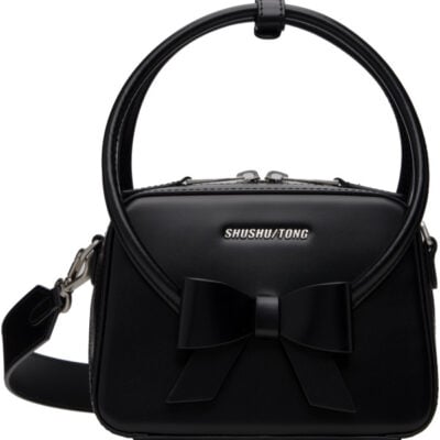 SHUSHU/TONG Black Bow Knot Bag