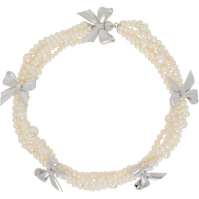 SHUSHU/TONG YVMIN Edition Bowknot Layers Clasp Necklace