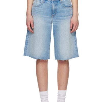 Slvrlake Blue Mica Denim Shorts