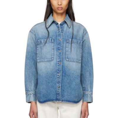 Slvrlake Blue Overland Denim Shirt