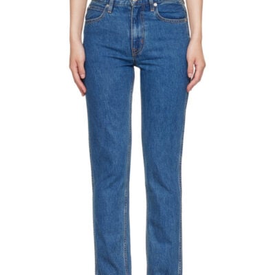 Slvrlake Blue Virginia Slim Jeans