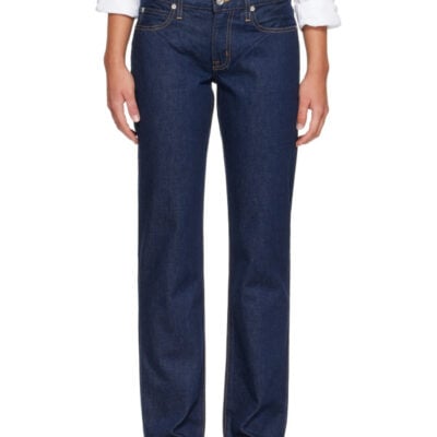 Slvrlake Navy Isabel Jeans