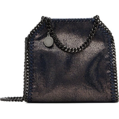 Stella Mccartney Navy Falabella Mini Bag