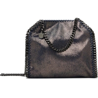 Stella Mccartney Navy Falabella Mini Tote