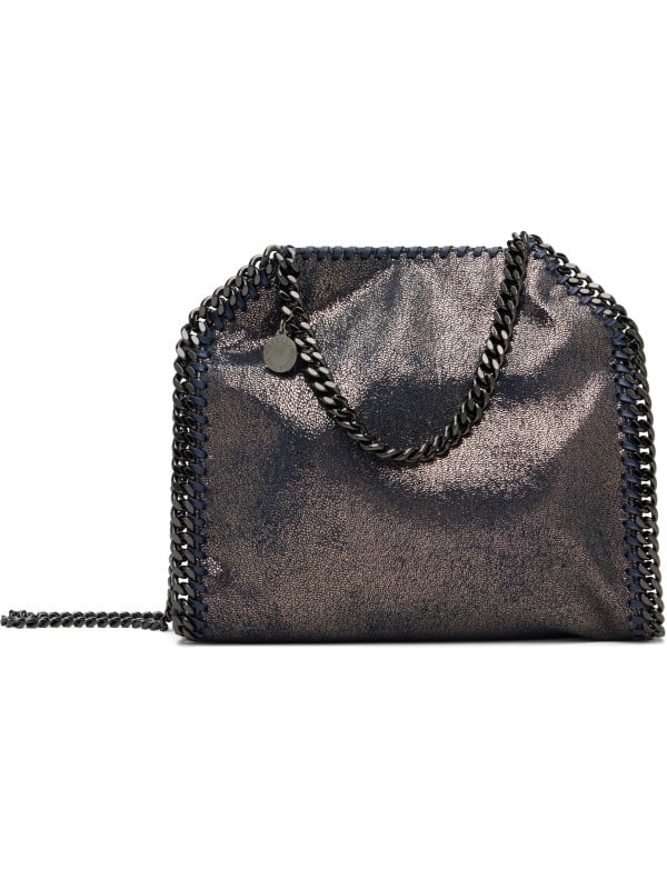Stella Mccartney Navy Falabella Mini Tote