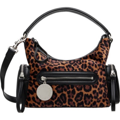 Stella Mccartney Tan & Black Dartmoor Small Shoulder Bag