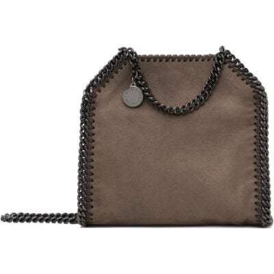 Stella Mccartney Taupe Falabella Tiny Bag