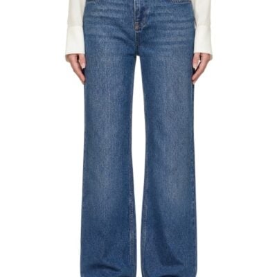 The Frankie Shop Blue Dalston Jeans