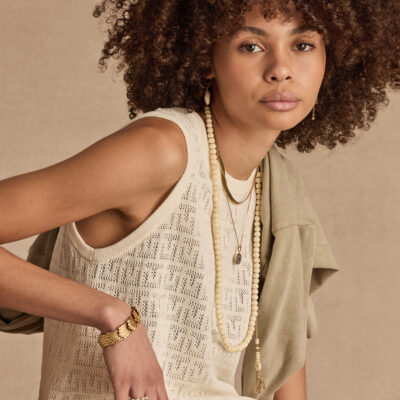 THE UPSIDE Chennai Knitted Tara Tank
