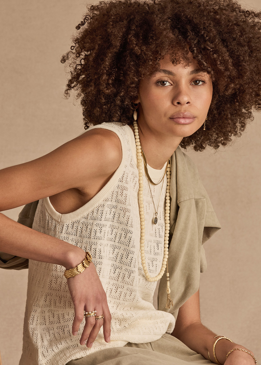 THE UPSIDE Chennai Knitted Tara Tank