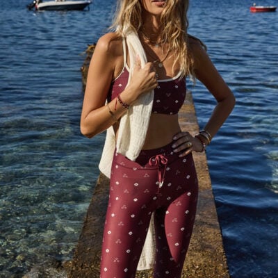 THE UPSIDE Bandhani 25in Midi Pant