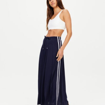 THE UPSIDE Loren Pleated Midi Skirt