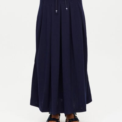 THE UPSIDE Loren Pleated Midi Skirt
