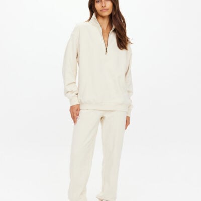 THE UPSIDE Hamilton Wren Half Zip Sweater