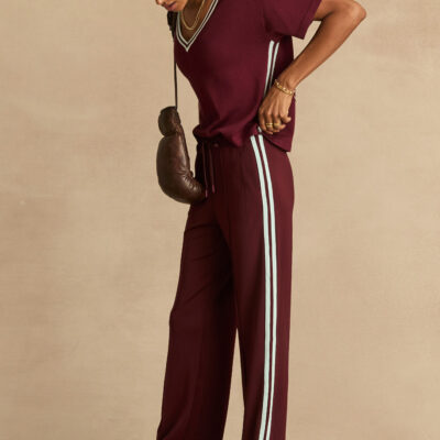 THE UPSIDE Sienna V Neck Tee