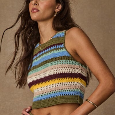 THE UPSIDE Brasilia Isla Crochet Top