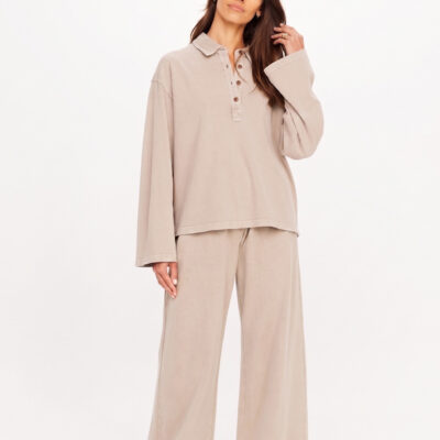 THE UPSIDE Soho Rhea Collared Top