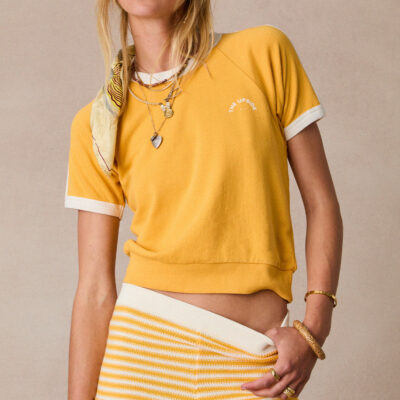 THE UPSIDE Daisy Aster Knit Shortie