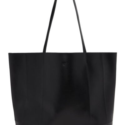 Totême Black Roam Leather Tote