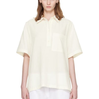 Totême Off-White Fluid Polo