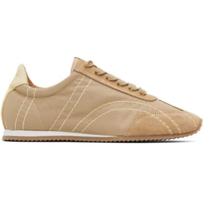 Totême Taupe Flex Sneakers
