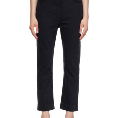 Valentino Black Stretch Denim Jeans