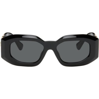Versace Black Maxi Medusa Biggie Sunglasses