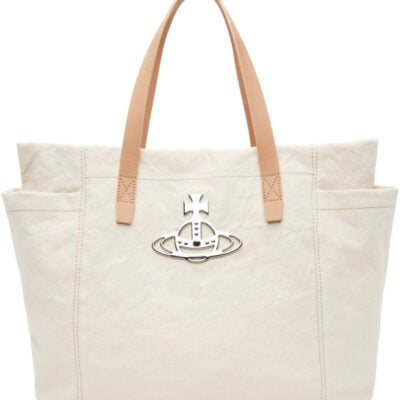 Vivienne Westwood Beige Henry Medium Tote