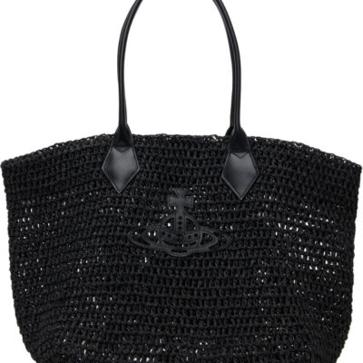 Vivienne Westwood Black Alana Small Tote