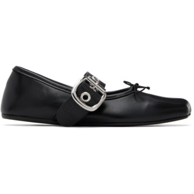 Vivienne Westwood Black Alice Ballerina Flats
