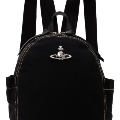 Vivienne Westwood Black George Rucksack Backpack