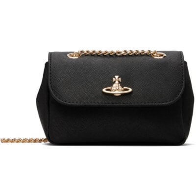 Vivienne Westwood Black Small Purse Bag