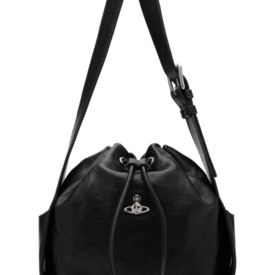 Vivienne Westwood Black Stacey Bucket Bag