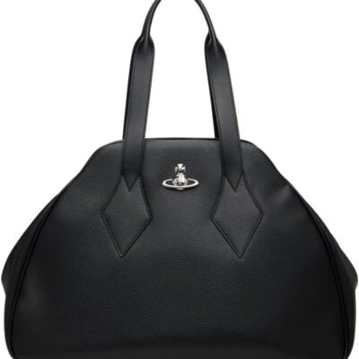 Vivienne Westwood Black Yasmine Large Tote
