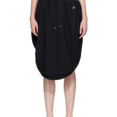 Vivienne Westwood Black Zingara Midi Skirt