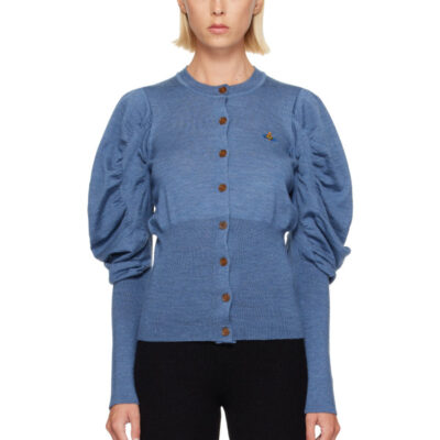 Vivienne Westwood Blue Eli Cardigan
