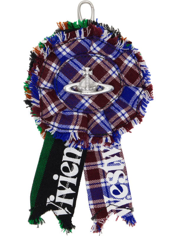 Vivienne Westwood Blue Rosette Bag Charm