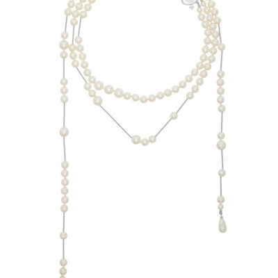Vivienne Westwood Broken Faux-Pearl Necklace