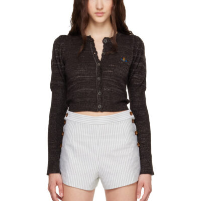 Vivienne Westwood Brown Veronica Cardigan