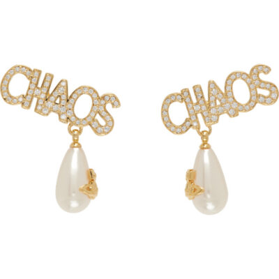 Vivienne Westwood Chaos Faux-Pearl Earrings