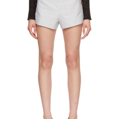 Vivienne Westwood Gray Elle Button Shorts